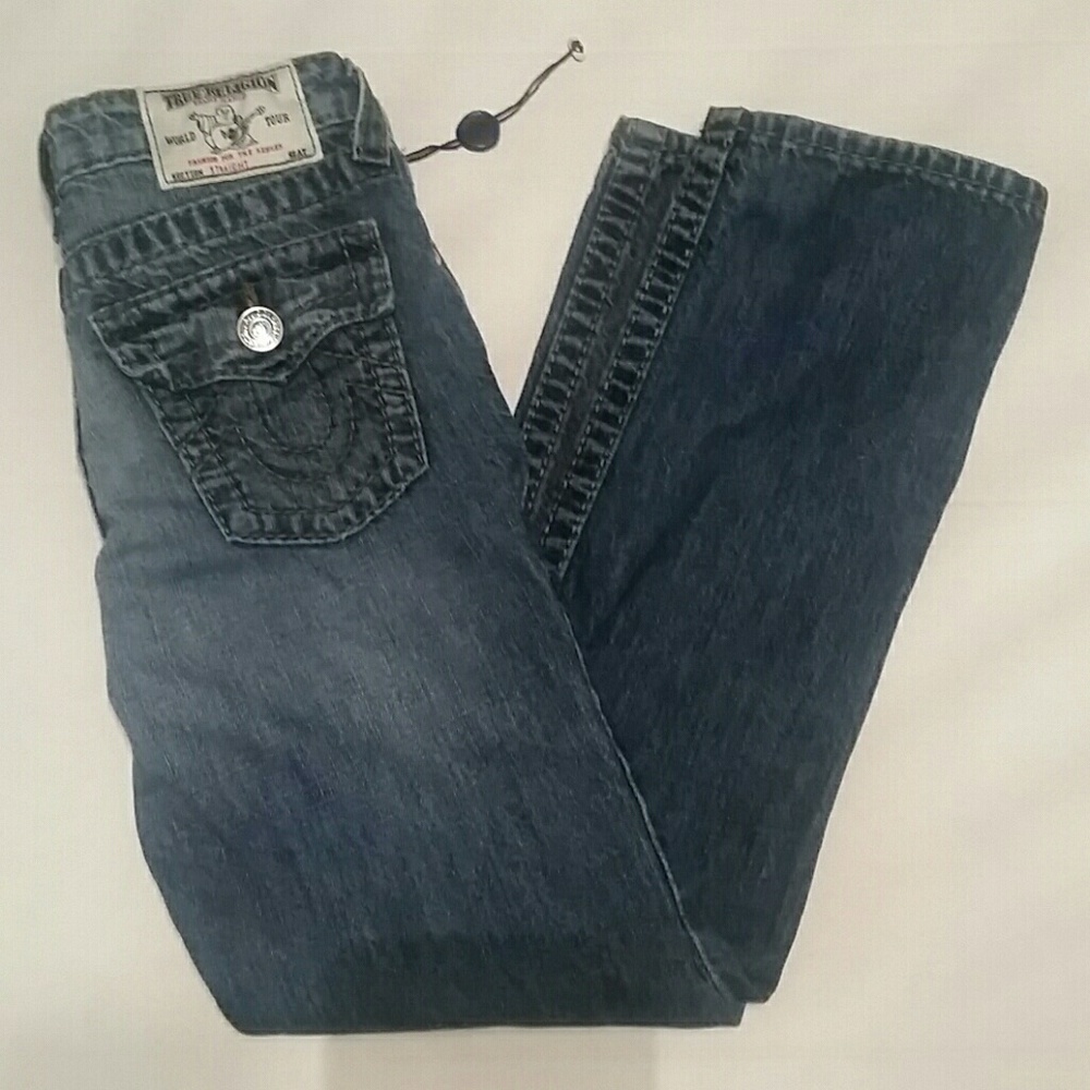 True Religion kids flap pocket jeans size 10